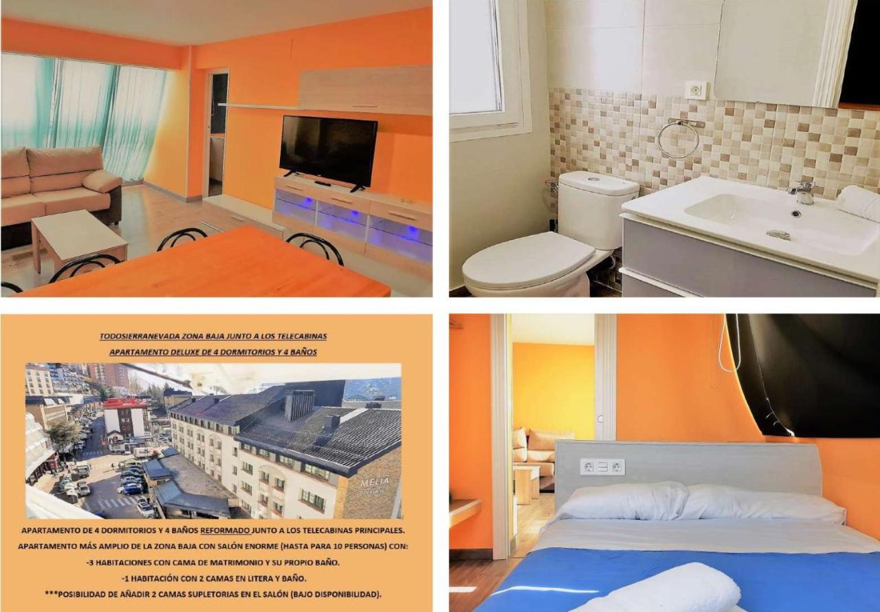Todosierranevada Zona Baja - Apartamentos De 4 Dormitorios - Junto A Los Telecabinas 塞拉内华达 外观 照片